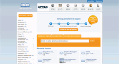 Desktop Screenshot of 2dehandsboeken.be.web01-shared05.priorweb.be