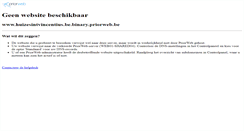 Desktop Screenshot of huizesintvincentius.be.binary.priorweb.be